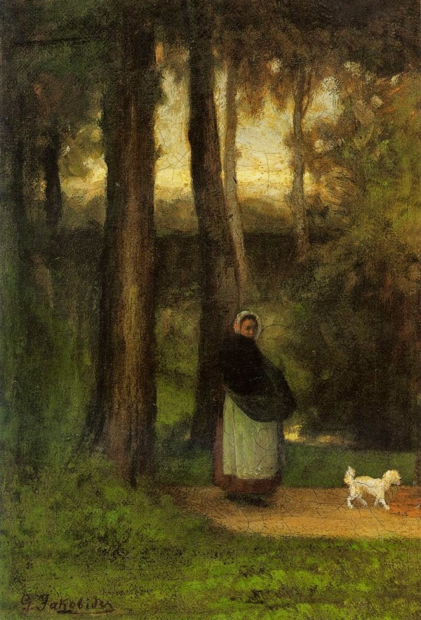 Taking a walk outside by Georgios Jakobides